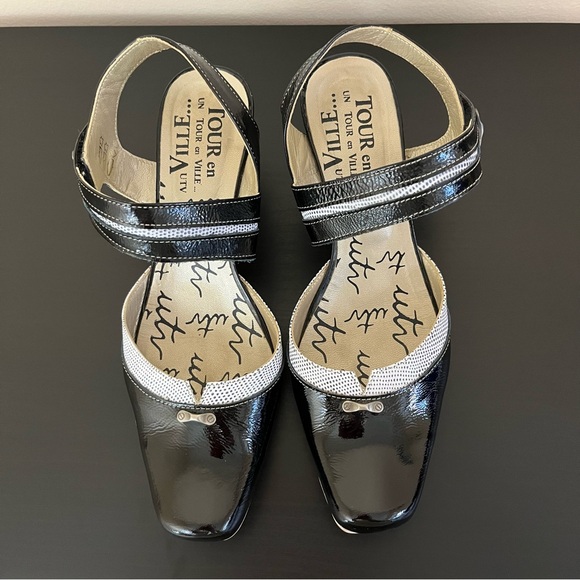 Tour En Ville Heeled Mary Jane Style Shoes - Picture 5 of 13